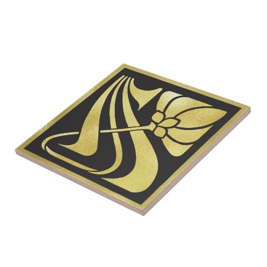 Jugendstil Fliese (Seite)