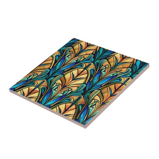 Jugendstil Fliese (Seite)