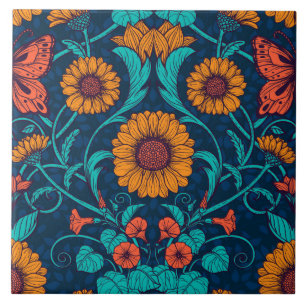 Jugendstil Fliese