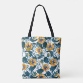 Jugendstil, florales Muster. Tasche (Rückseite)