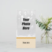 Jugendstil Foto-Karte Landschaft (Stehend Vorderseite)