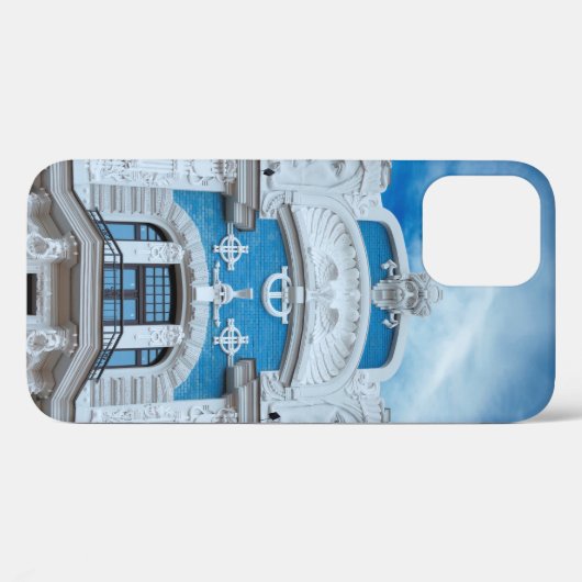 Jugendstil-Fragment (Jugenstil). Der Bogen Case-Mate iPhone Hülle (Rückseite (Horizontal))