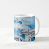 Jugendstil-Fragment (Jugenstil). Der Bogen Kaffeetasse (VorderseiteRechts)