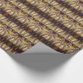 Jugendstil-Frau elegante Hingre-Werbung Geschenkpapier (Ecke)