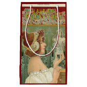 Jugendstil-Frau Französisch Art henri livemont Kleine Geschenktüte (Vorderseite)