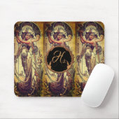 Jugendstil-Frau Hingre-Werbung Mousepad (Mit Mouse)