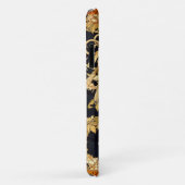 Jugendstil-Frau mit Blume, schwarz Case-Mate iPhone Hülle (Hinten/Rechts)