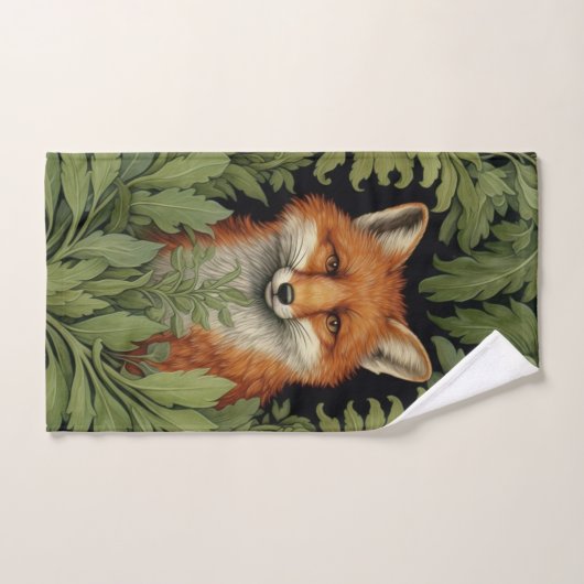 Jugendstil-Fuchs im Wald Handtuch (Handtuch)