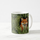Jugendstil-Fuchs im Wald Kaffeetasse (VorderseiteRechts)