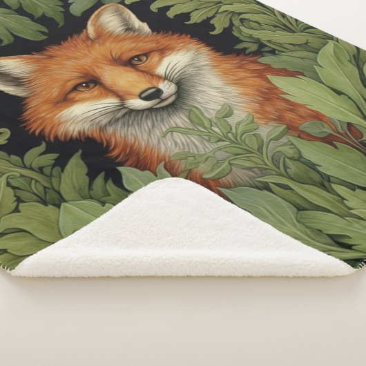 Jugendstil-Fuchs im Wald Sherpadecke (3/4)