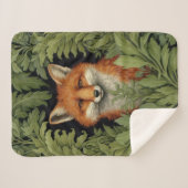 Jugendstil-Fuchs im Wald Sherpadecke (Vorderseite (Horizontal))