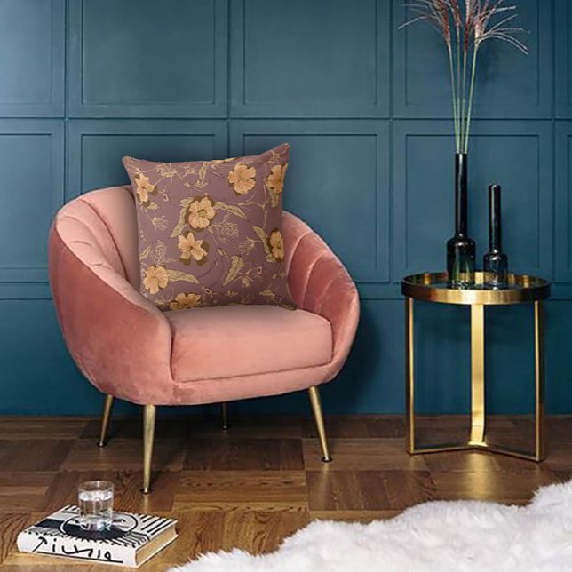 Jugendstil-Garten-Muse-Design Kissen (Von Creator hochgeladen)