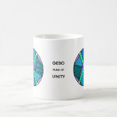 Jugendstil Gebo Rune Tasse - GENEROSITÄT! (Mittel)