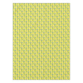 Jugendstil-Gelbe Ipomoea-Tapete Tischdecke (Vorderseite)