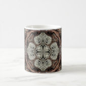 Jugendstil geometrisch Vintages Muster Kaffeetasse (Mittel)