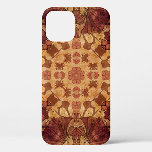 Jugendstil geometrisch, Ziermuster. Case-Mate iPhone Hülle (Rückseite)