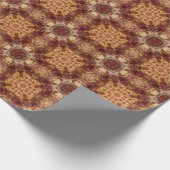 Jugendstil geometrisch, Ziermuster. Geschenkpapier (Ecke)