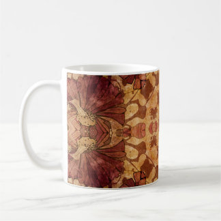 Jugendstil geometrisch, Ziermuster. Kaffeetasse