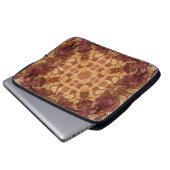 Jugendstil geometrisch, Ziermuster. Laptopschutzhülle (Vorne Knopf)