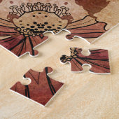 Jugendstil geometrisch, Ziermuster. Puzzle (Seite)