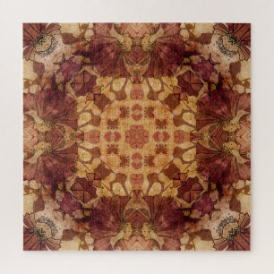 Jugendstil geometrisch, Ziermuster. Puzzle