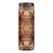 Jugendstil geometrisch, Ziermuster. Thermosbecher (Rückseite)