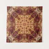 Jugendstil geometrisch, Ziermuster. Wandteppich (Vorderseite (Horizontal))