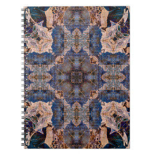 Jugendstil-geometrisches Vintages Ziermuster i Notizblock