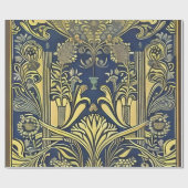 Jugendstil Geschenkpapier (Flach)