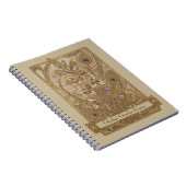 Jugendstil Gladiolus italicus Notizblock (Rechte Seite)