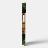 Jugendstil-heiße Schokoladenblütenwerbung Case-Mate iPhone Hülle (Rückseite / Rechts)