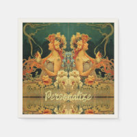 Jugendstil-heiße Schokoladenwerbung einzigartig