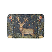 Jugendstil-Hirsch im Garten Badematte (Vorderseite)