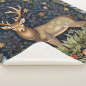 Jugendstil-Hirsch im Garten Sherpadecke (3/4)