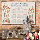 Jugendstil-Hochzeitsstift Poster