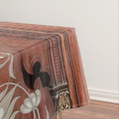 Jugendstil-Holzarbeiten, schönes Original, Belle e Tischdecke (Beispiel)