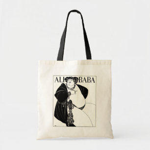 Jugendstil-Illustration: Beardsley - Ali Baba Tragetasche