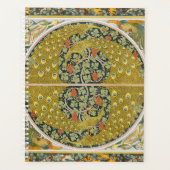 Jugendstil im Pfauenstil - runder, aufwändiger Ent Planer (Vorderseite)