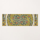 Jugendstil im Pfauenstil - runder, aufwändiger Ent Yogamatte (Vorderseite (Horizontal))