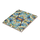 Jugendstil-Imitate der Libellen aus festem Glas Fliese (Seite)