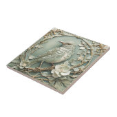 Jugendstil-Imitate-Relief Links Starling Bird Sage Fliese (Seite)
