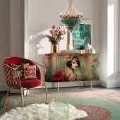 Jugendstil-Impressionen Muster & florale Patina Seidenpapier