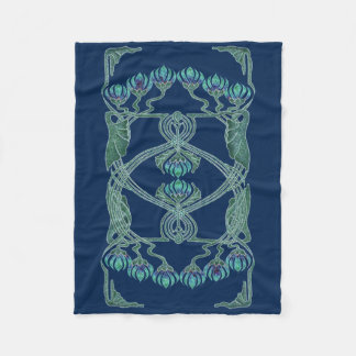 Jugendstil Inspiration I Fleece Throw