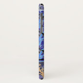 Jugendstil-Iris-Blume Case-Mate iPhone Hülle (Hinten/Links)