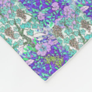 Jugendstil Joseph Binet Weinrebe floral Fleecedecke