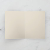 Jugendstil-Jubiläum Karte (Innenseite)