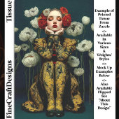 Jugendstil Jugendstil Frauenportrait DQ3L Decoupag Seidenpapier