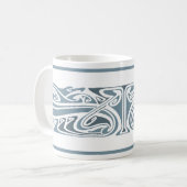 Jugendstil Kaffeetasse (Vorderseite Links)