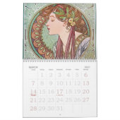 Jugendstil Kalender (Mär 2027)