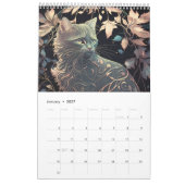 Jugendstil-Katzen I Kalender (Jan 2027)